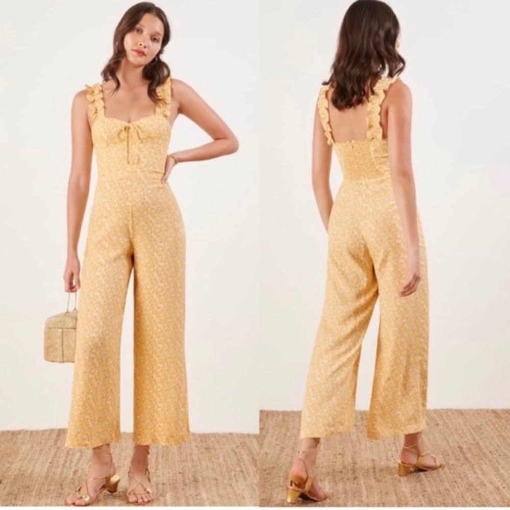 REFORMATION Moore Jumpsuit - Picture 3 of 8